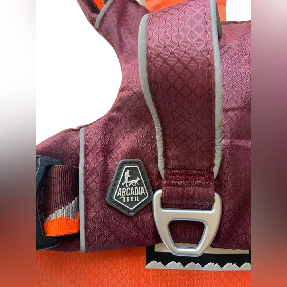 ARCADIA TRAIL Backpack Harness XXL Reflective Waterproof Dog Harness Pet Vest